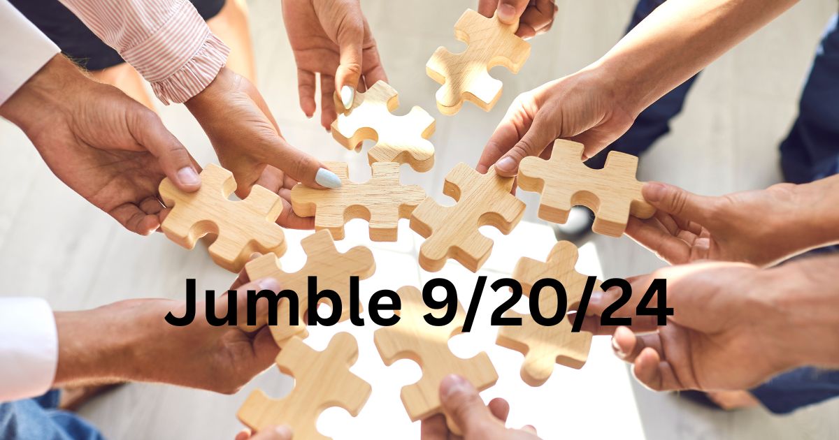 Jumble 9/20/24