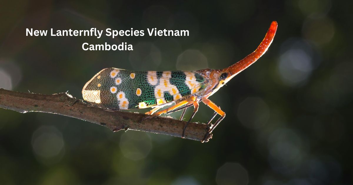 New Lanternfly Species Vietnam Cambodia