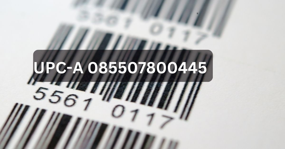 UPC-A 085507800445